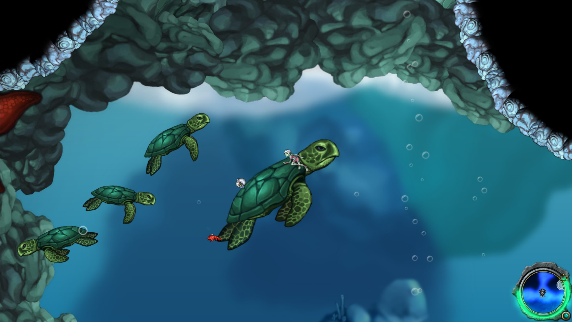 Cast adrift with the flow