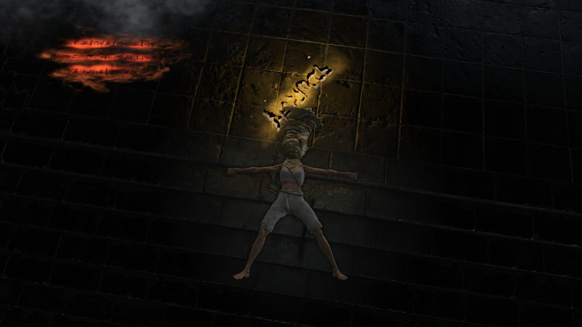 It just goes round and round